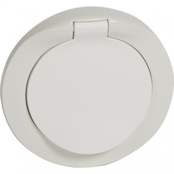 Лицевая панель LEGRAND Celiane для розетки 2К+3 немецкого стандарта с защитной крышкой IP 44 белый