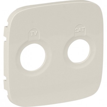 Лицевая панель LEGRAND Valena ALLURE для розеток TV-SAT слоновая кость Лицевая панель LEGRAND Valena ALLURE для розеток TV-SAT слоновая кость