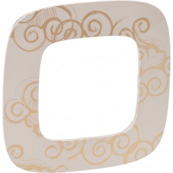 Рамка LEGRAND Valena ALLURE 1-постовая универсальная нарцисс золото Рамка LEGRAND Valena ALLURE 1-постовая универсальная нарцисс золото