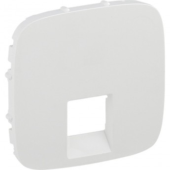 Лицевая панель LEGRAND Valena ALLURE для одиночных телефонных/информационных розеток белая Лицевая панель LEGRAND Valena ALLURE для одиночных телефонных/информационных розеток белая