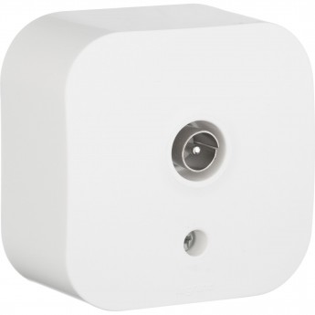 Телевизионная розетка LEGRAND Quteo IP 20 белый